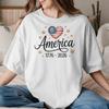 Unisex Unisexs TShirt 250 Years America 250th Anniversary Novelty 100 Cotton Tee Shirt Short Sleeve T Shirt Crewneck Clothing