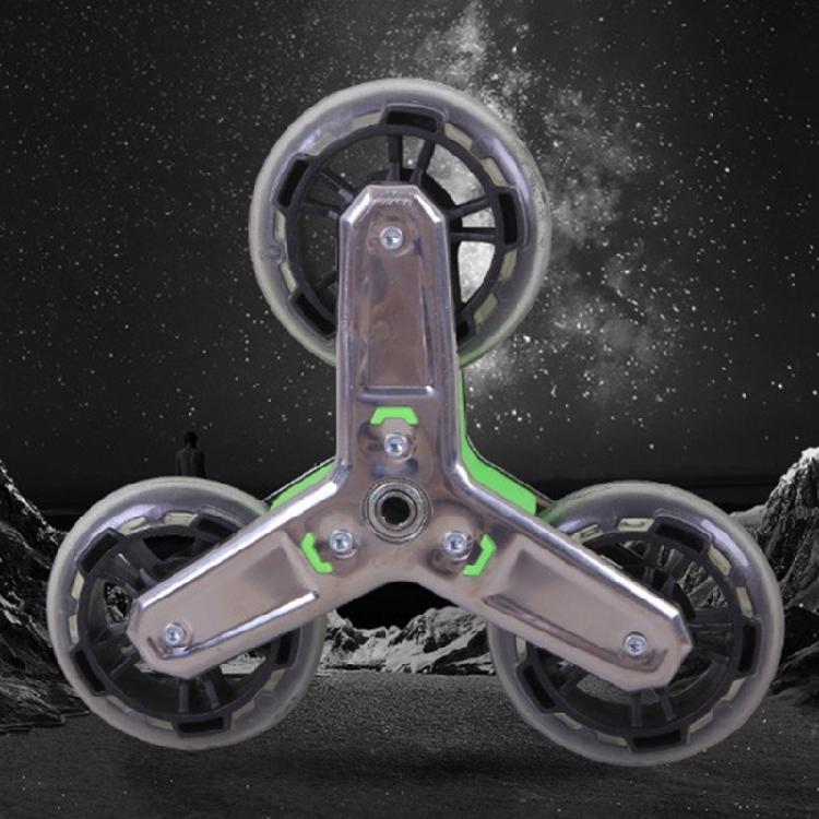Confezione da 2 Ruote Girevoli Triangolari Facili da Installare Ruote Girevoli per Carrello Set di Ruote per Carrello Heavy Duty per Carrello della Spesa Salita Scale