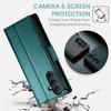 For Samsung Galaxy A37 5G Case CASEME 023 Series RFID Blocking Wallet Stand Glossy Litchi Texture Leather Phone Cover