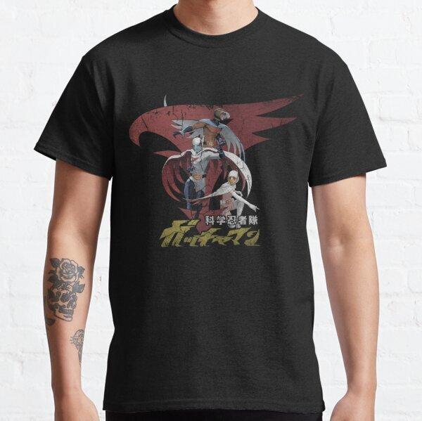 New Battle of the Planets, Gatchaman Classic T-Shirt,black S
