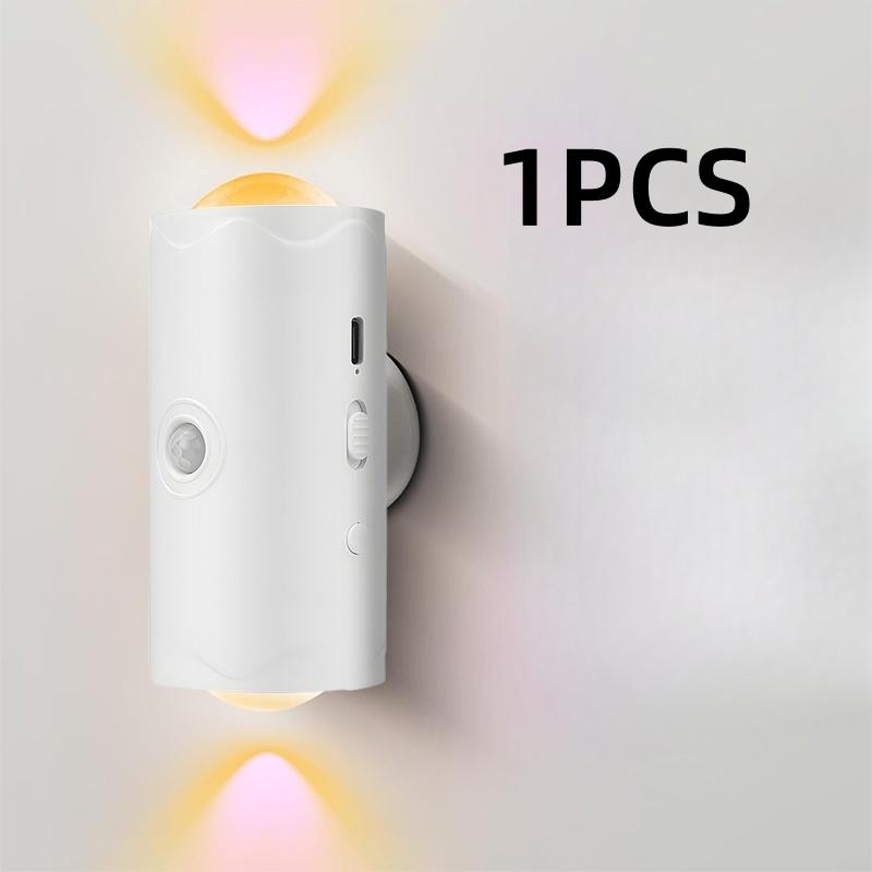 LED Motion Sensor Night Light, Motion Activated Night Light, 8 Colors Changing Wireless Wall Lights for Bedroom ,Kids Room