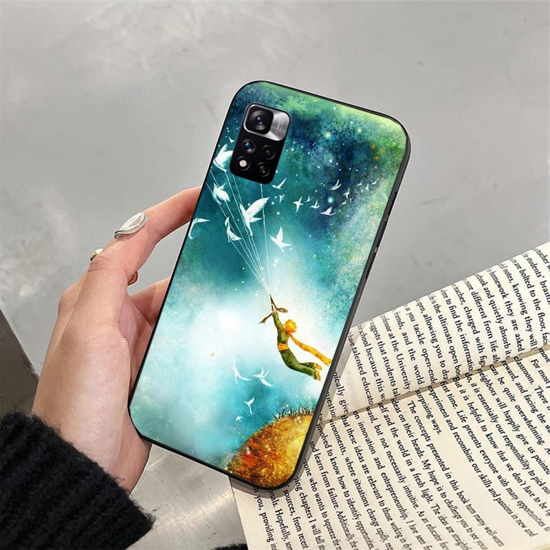 Phone Case For Xiaomi Redmi note 13 12S 12 Pro 11S 11 10 Pro 10S 12S Redmi 10 10C 9C 13C The Little Prince Fox Case