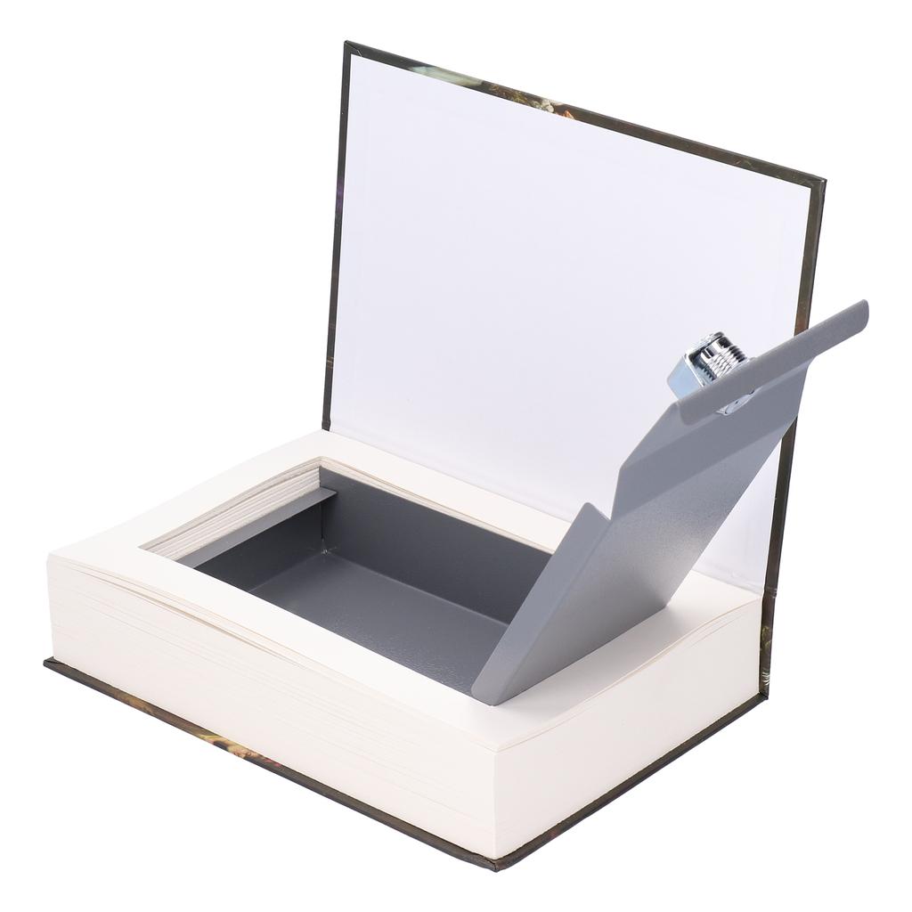Safe Box Innovative Simulated Book Locking Box with Keys for Cash Money Jewelry Storing