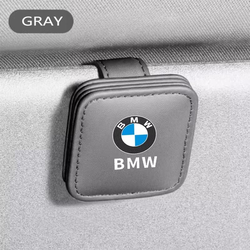 Bilglasögonhållare Solglasögonklämma Glasögonfodral Kortklämma Biltillbehör För BMW M M3 M5 X1 X3 X5 X6 E90 E91 E92 E93 M3 E60