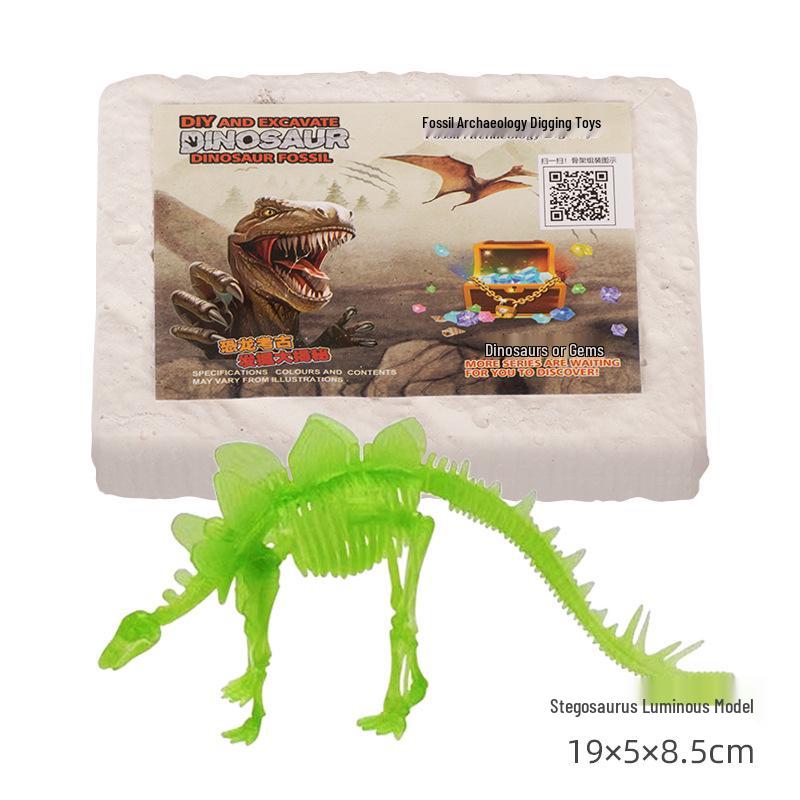Dinosaur Fossil Excavation Kit: Educational Science Toy for Kids
