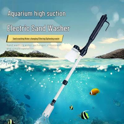 Elektrischer Aquariumsandreiniger & Wasserwechselpumpe