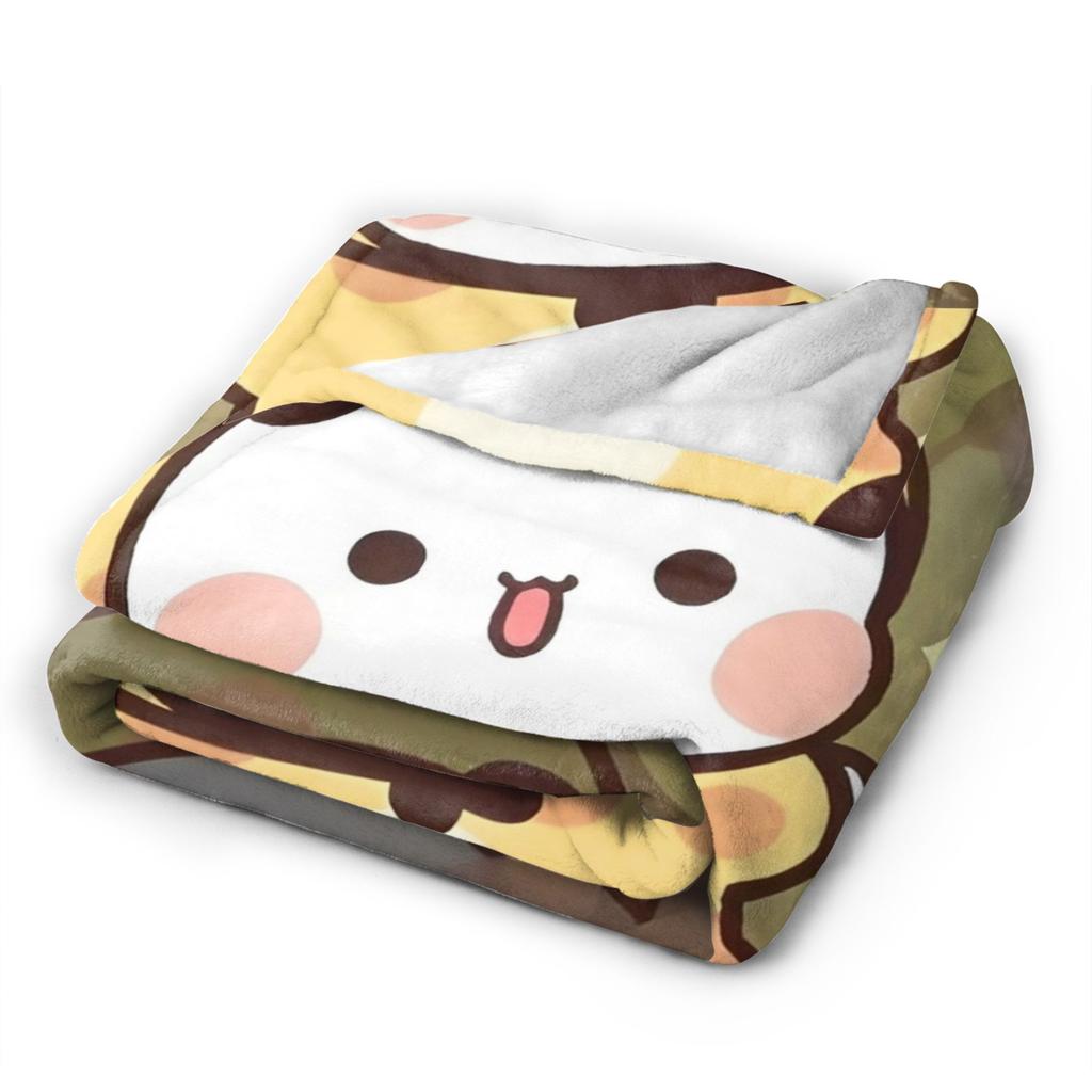 Bubu and Dudu Series Blanket Warm Soft Novelty Plush Throw Blanket For Living Room Picnic Flannel Bedspread Bed Cover