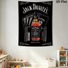 Jack Daniel'S Timeless Tennessee Whiskey Tapestry Fashion Print Wallmounted Christmas Gift Background Wall Hanging Cloth Soft