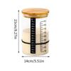 7Pcs Sourdough Starter Jar Kit with Scale 900ml Large Capacity Sourdough Starter Container Reusable Sourdough Fermentation Jar