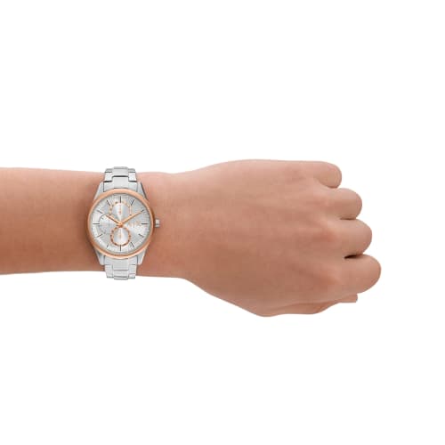 Armani Exchange Multifunction Stainless Steel Watch
