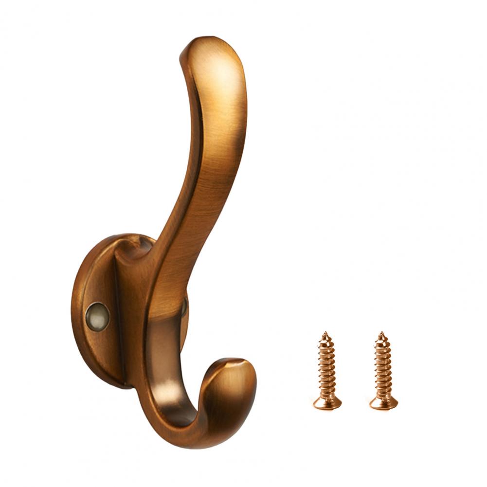 Anti-slip 1 Set Great Sturdy Structure Storage Hook Long-lasting Wall Hook Solid Color Household Supplies