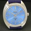 VINTAGE HMT KOHINOOR HAND-WINDING INDIAN MENS SKY BLUE DIAL WATCH A441043-4