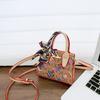 Printed Letter M Shoulder Bag Children Outdoor Leisure Fashion Crossbody Bags