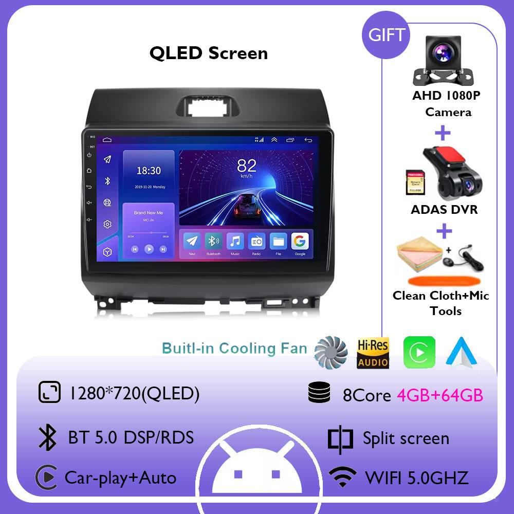 9Inch Android 14 Car Radio Stereo Wireless Carplay Auto For KIA Ray 2011 - 2017 Multimedia Player GPS Navigation HD Screen