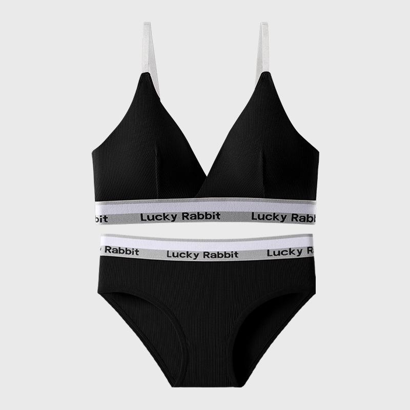 Women's Pure Cotton Sports Wrap Top - Sexy, Wire-Free Bra with Beautiful Back - Comfortable & Breathable