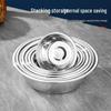 Gourou 304 Stainless Steel Multi-purpose Round Bowl