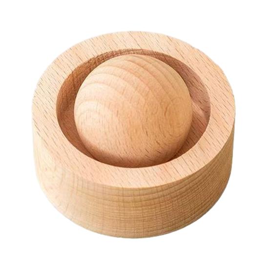 Wood Essential Oil Diffuser, Mini Sphere Shaped Wooden Aromatherapy Diffuser, Small Round Oil Diffuser for Home Office Car Interior Yoga Rooms