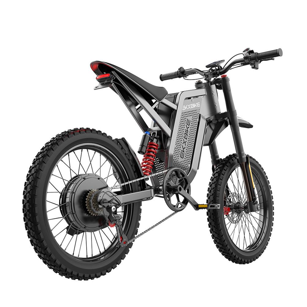 EKXBIKE X21 MAX Off-Road E-Bike with 3000W, Samsung 60V 30Ah, Max Speed To 85km/h, Half-twist Throttle, 70/100-19 Tyre