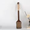 Ergonomic Massage Brush Wood Bath Exfoliating Brush Skin Care Long Handle Brush  Bathroom Tools