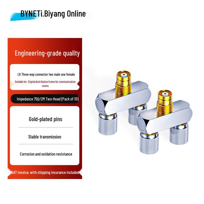 BYNET E1 75 Ohm Coaxial DDF Connectors & Adapters