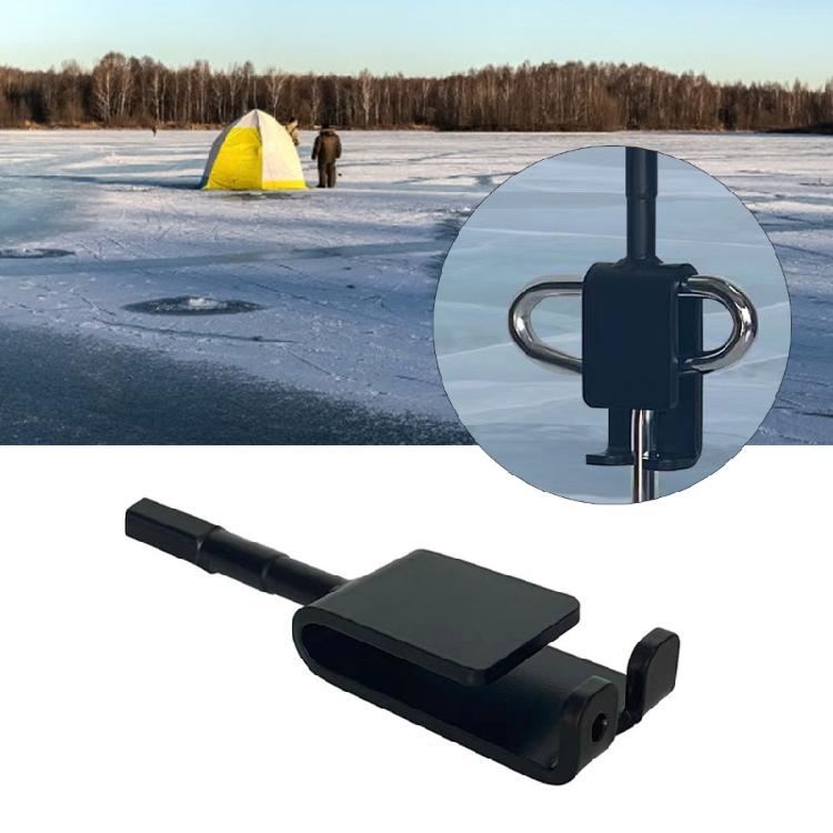 Fischanker Werkzeug für 13mm Bohrer Bohrmaschinenadapter Eisanker Universell zum Aufstellen von Eisfischerei Shelter Zelt