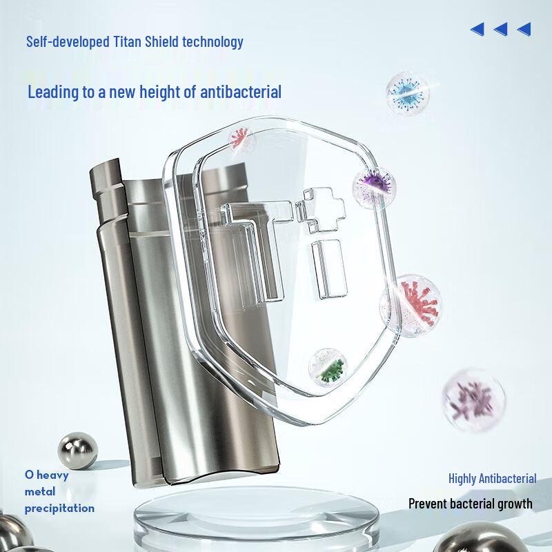 KBH 450ml Titanium Dual-Drink Insulated Sports Bottle