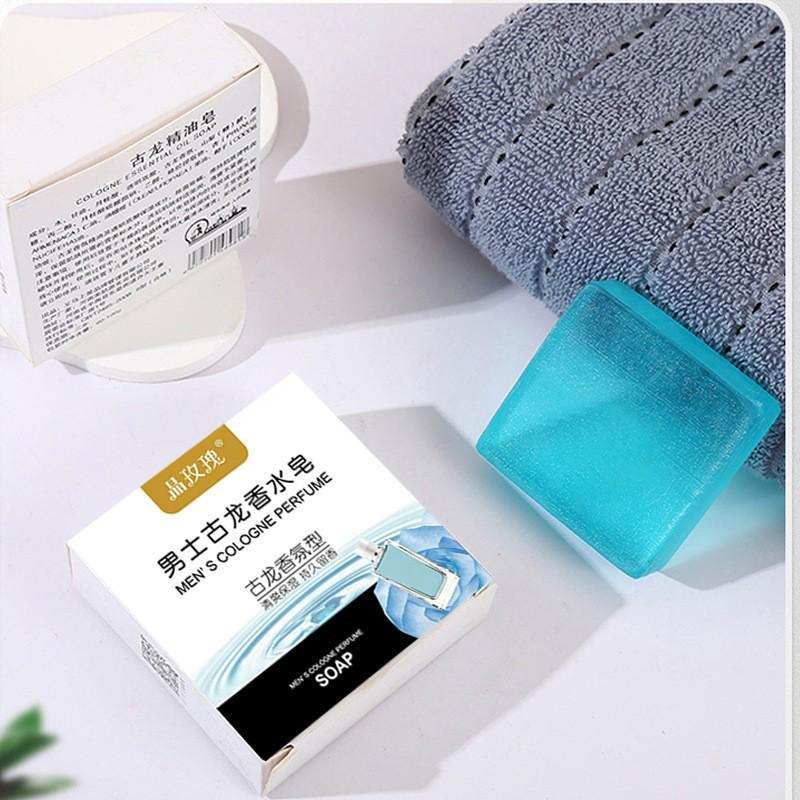 Genuine Men's Handmade Essential Oil Bath & Shower Cologne Soap and Face Wash Souvenir.
