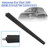 1 PC Antenna For Fiat 500 51910790 5353 Black Car Radio Aerials Antenna Aerial Mast Car Accessories Durable