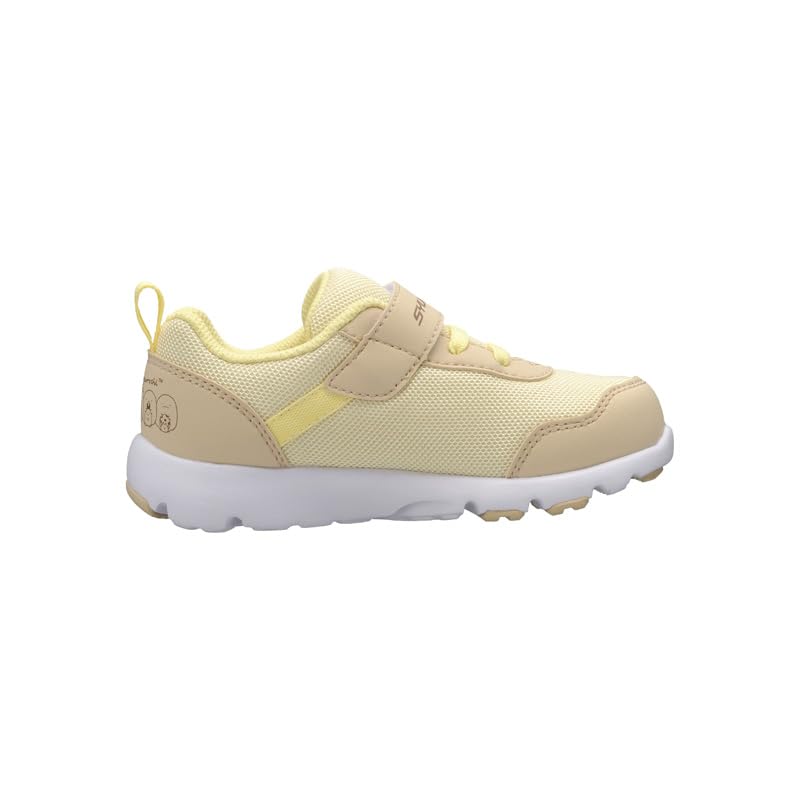 Sneakers Kids Sumikkogurashi Boys Girls Shoes Wide Foot Education Lightweight 3E SKF 2560 cm [SYUNSOKU] Children's 14~22cm Beige_Tonkatsu 19.5