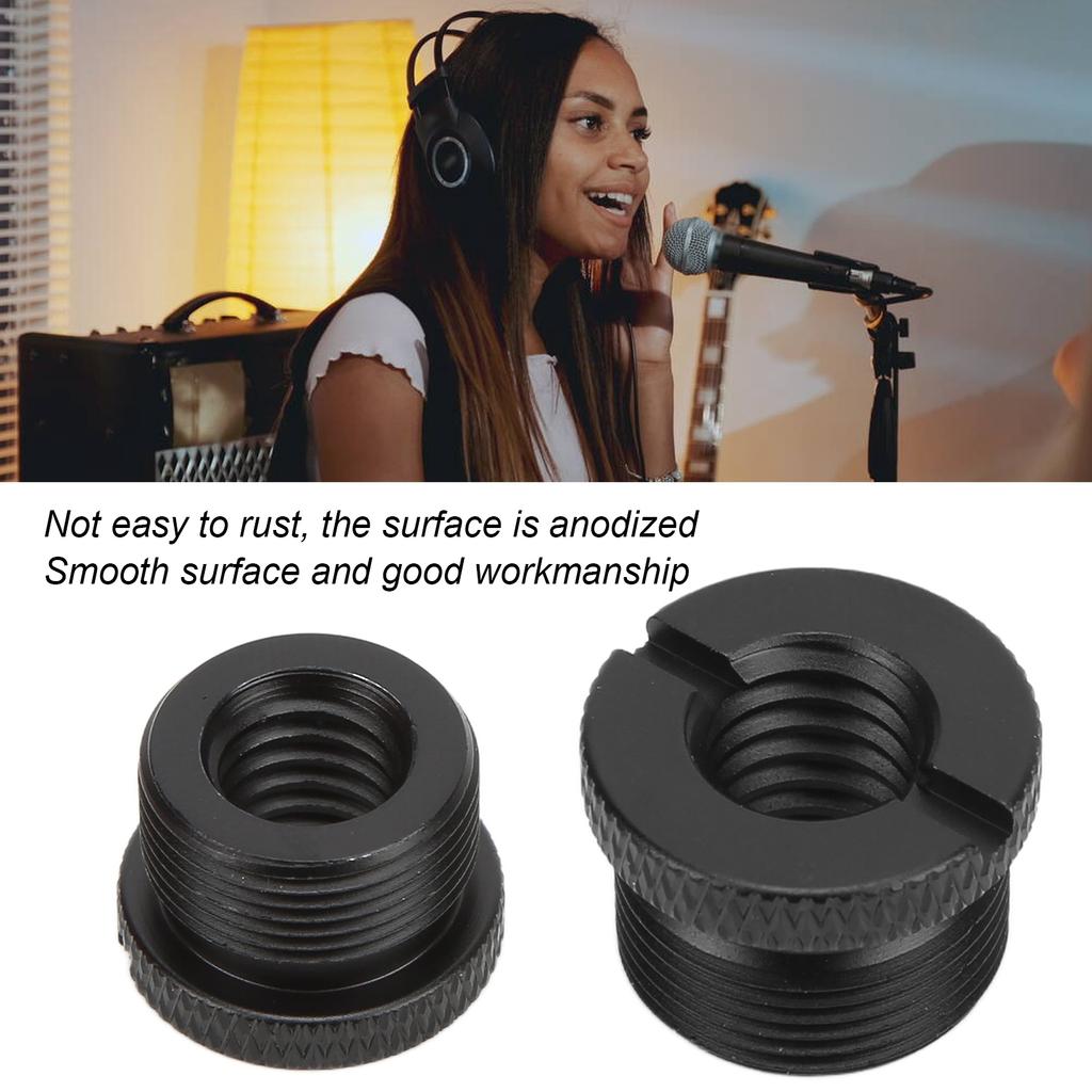 Screws Thrd Adapter for Micphone Stand 3/8 Inch Female to 5/8 Inch Male Screw Adapter