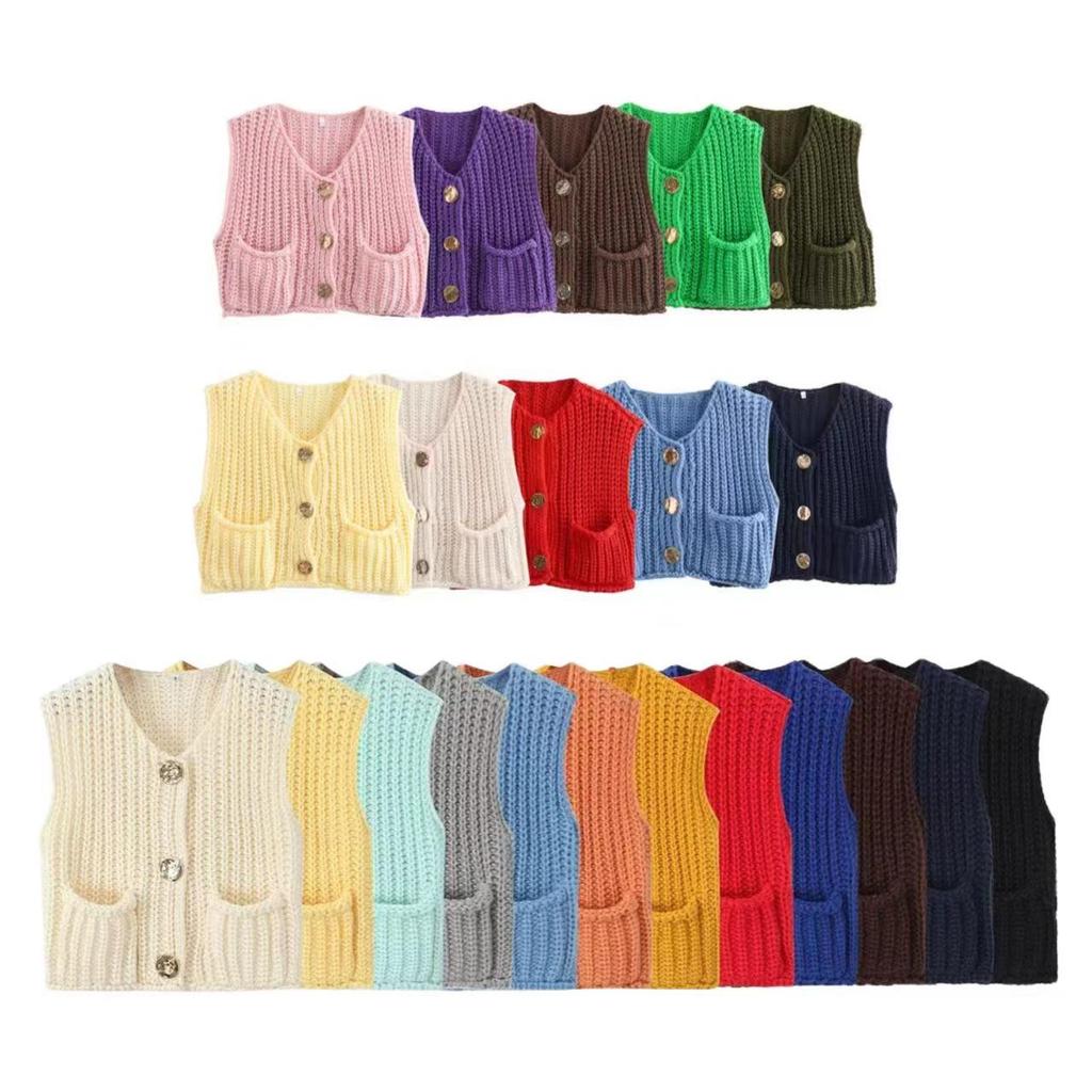 European & American Fashion Women's Summer Knit Vest