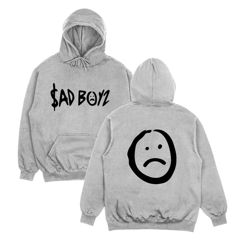 Junior H Merch $AD Boyz Hoodie Sad Boyz Mann Frau Sweatshirts Bedruckte Freizeitkleidung Hip Hop Grafik Pullover High Street Kapuzenpullover