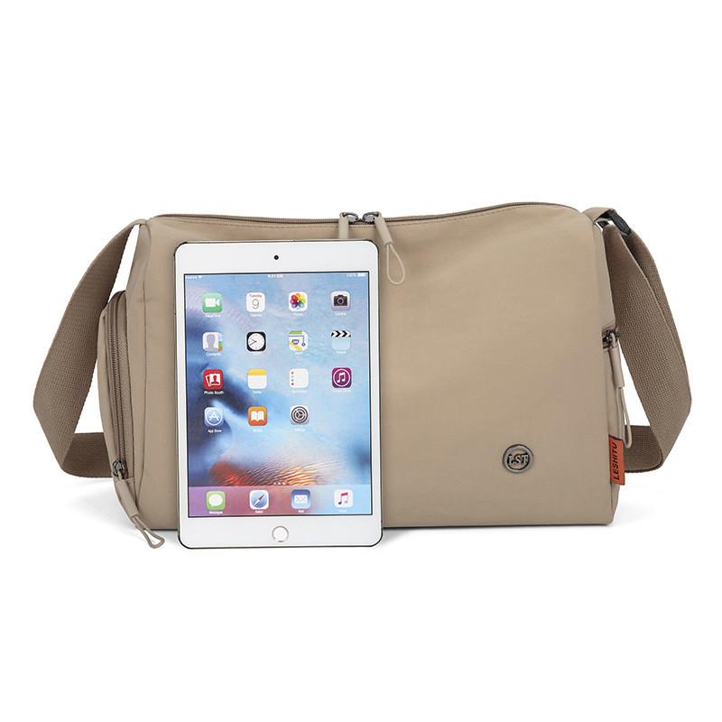 Casual Nylon Shoulder Bag For Women With Inner Pouch And Lightweight Design