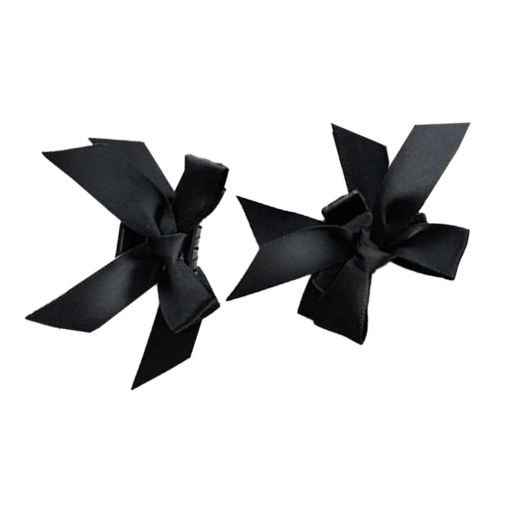Small Bowknot Hairpin for Women Girls Korean Sweet Bangs Hair Claw DIY Supplies Accessories