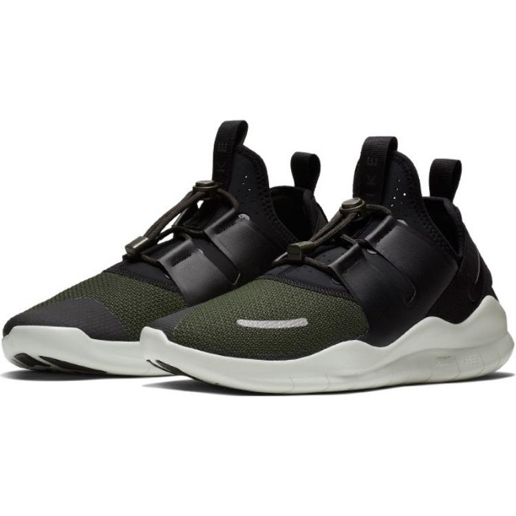 Nike Free RN CMTR 2018 Premium Sequoia Men Sneakers Black Black-Sequoia AJ8308-003