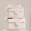 Household Medicine Storage Box with Safety Lock And Transparent Top Cover