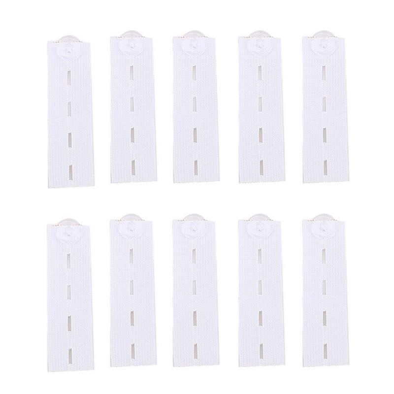 5/10PCSFatty Maternity Waistband Elastic Extender Pants Belt Extension Buckle Button Pregnancy Adjustable Waist extension buckle