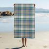 Schottisches Tartan-Muster Strandtuch für Kinder Badetuch Handtuch für den Pool Urlaubsgeschenk Picknicktuch Partygeschenk