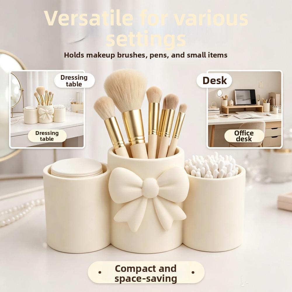 Ornaments Makeup Brush Holder 3D Printed Desktop Decoration Pencil Organizer Office Desktop