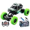 With Lights Remote Control Toys Cars Rubber Wheels Off-Road Toy Car  Children