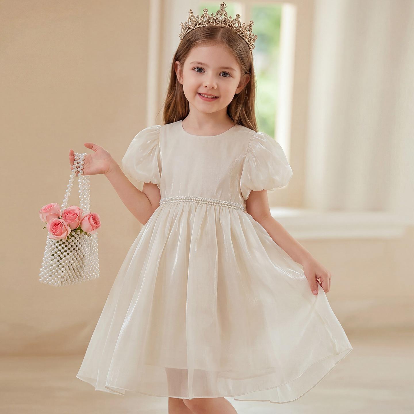 2026 New Girls  Light Luxury Princess Dress: High-End Summer Formal Gown 140