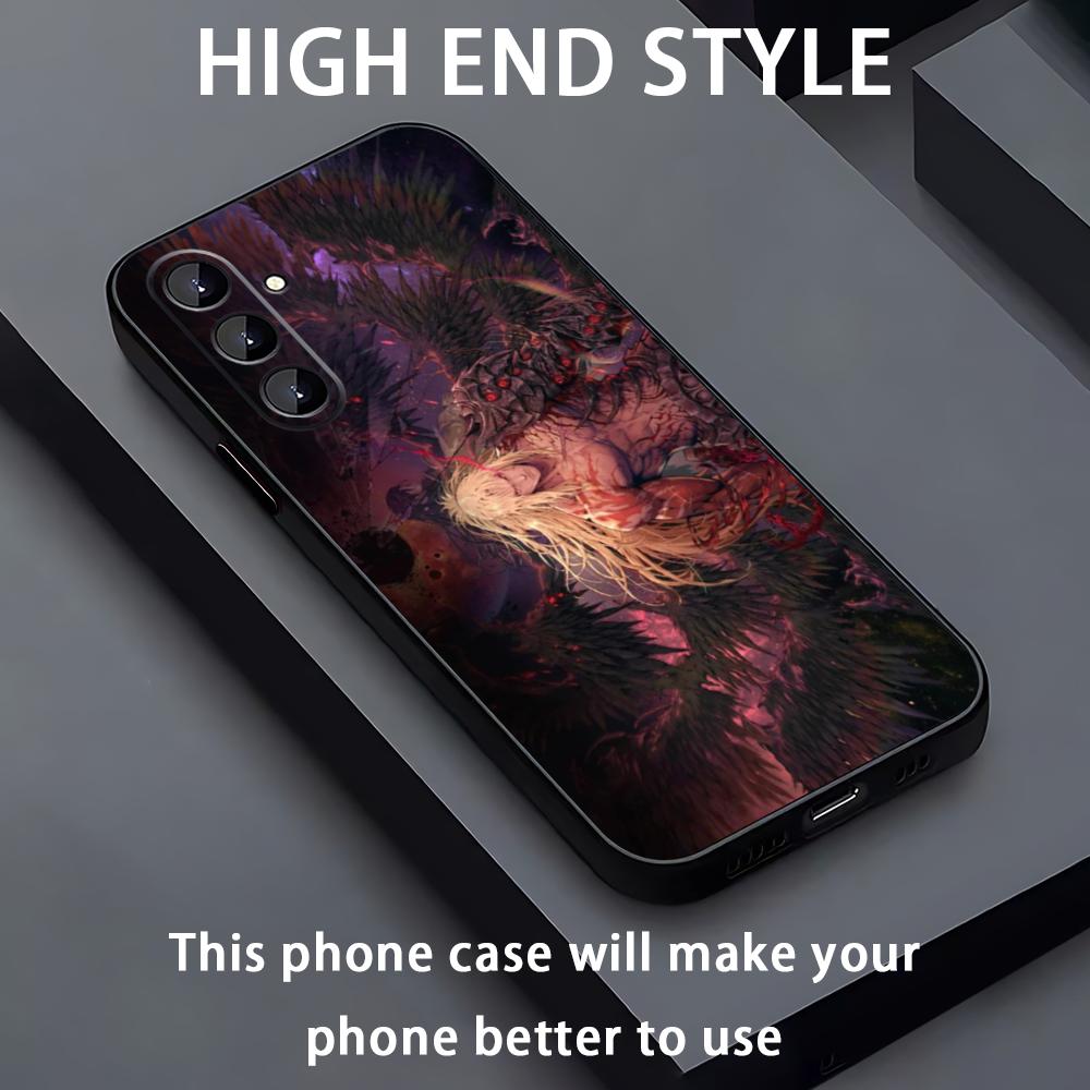 

НОВАЯ ИГРА первый берсерк Хазан DNF Чехол для телефона для Samsung Galaxy A56 A16 A36 A26 A06 A55 A54 A15 A35 A25 Мягкий Черный Samsung A13 5G