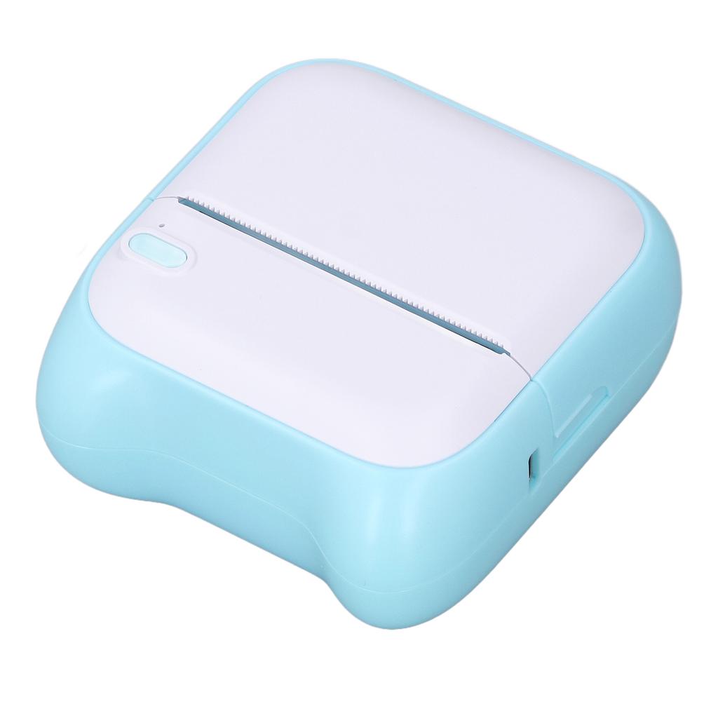Thermodrucker im Taschenformat mit 5 Rollenpapier, kabelloser HD-Druck, Mini-Drucker, Sticker-Maker zum Lernen