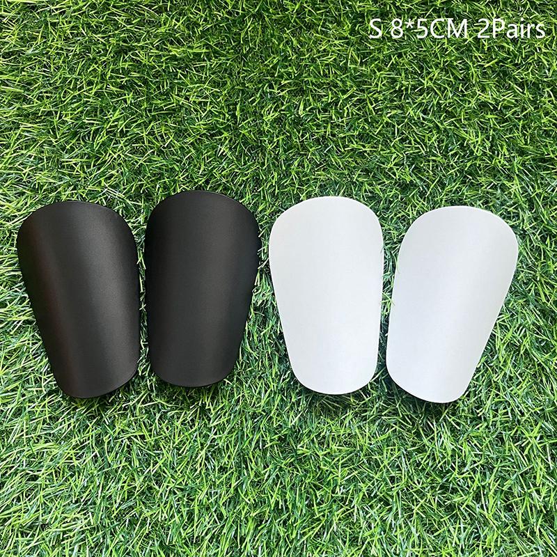 

2 пары мини футбольных щитков для голени, износостойкие, амортизирующие, защита для ног, легкие, портативные, тренировочные щитки для голени S