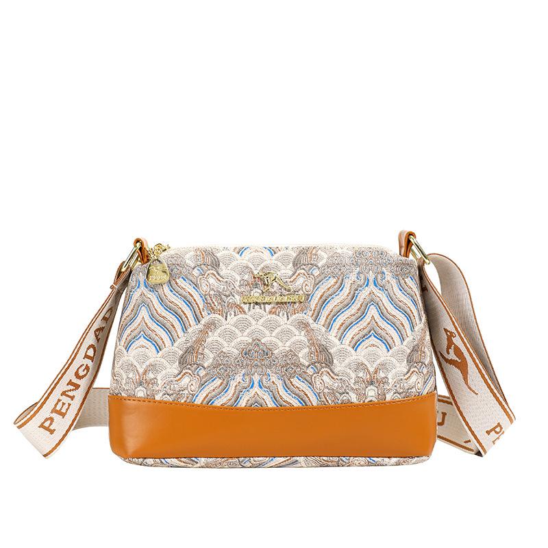 2025 Luxury Multi-Use Three-Layer Women's Handbag: Large Capacity, Fashionable Shoulder, Crossbody & Pillow Bag.