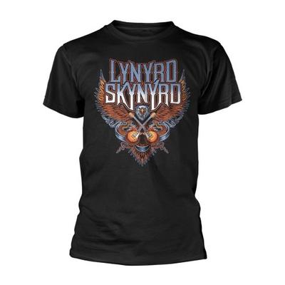 Lynyrd Skynyrd Unisex Adult Crossed Guitars T-Shirt