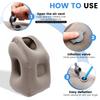 Inflatable Travel Pillows Portable Foldable Inflatable Sleeping Pillow with Storage Bag Airplane Neck Pillow Office Nap Pillows