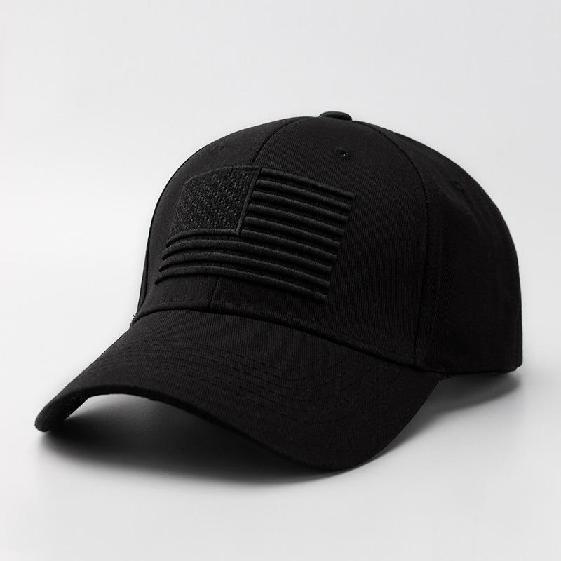 Hot sale High quality American Flag Embroidery Baseball Net Caps Spring and Summer Outdoor Adjustable Casual Hats Sunscreen Hat