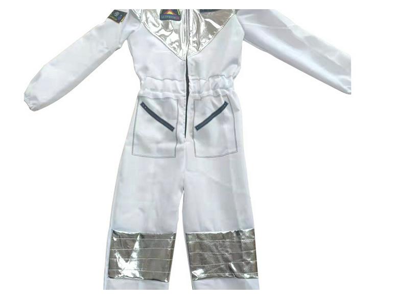 Kids' Astronaut Space Suit Costume for Performances and Halloween