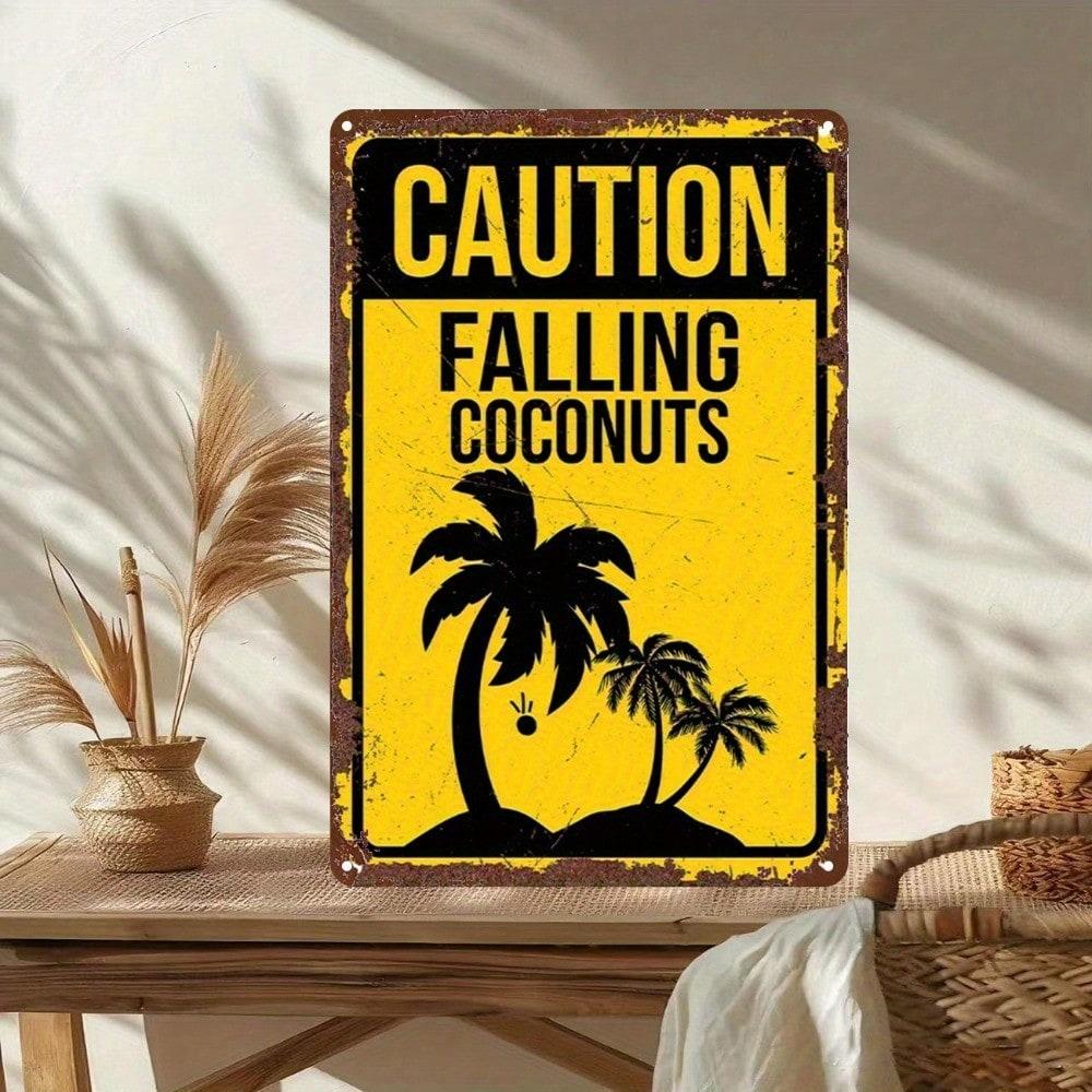

HOHOCRAFT 8x12 Inch 2D Metal Sign Palm Tree Wall Art Durable Bathroom Decoration Hanging 20x30 разноцветный